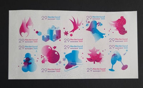 NVPH V2371-2380 POSTFRIS