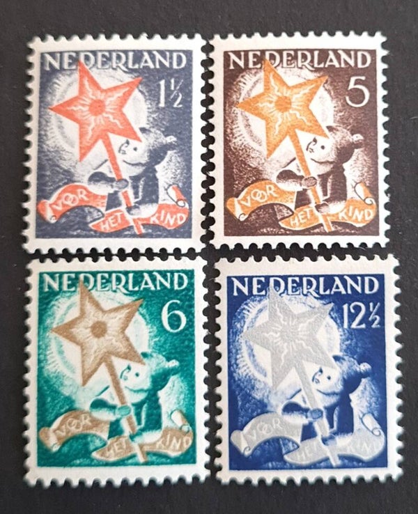 NVPH 261-264 POSTFRIS