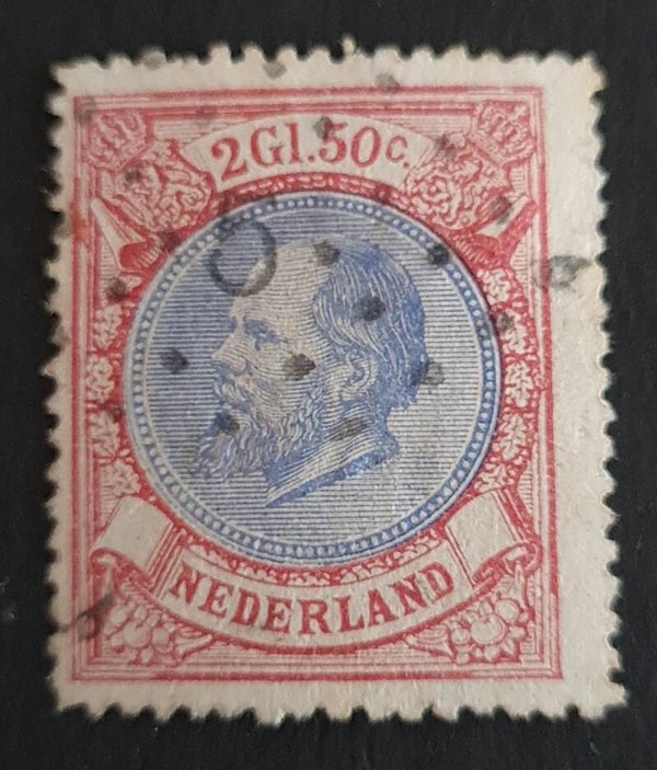 NVPH 29 GESTEMPELD PUNTSTEMPEL5(AMSTERDAM)