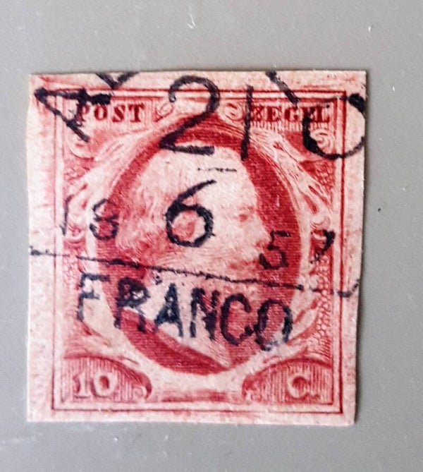 NVPH 2 HALFROND ALMELO-C