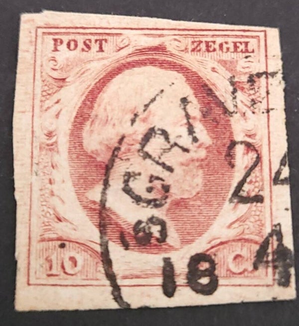 NVPH 2 HALFROND 'S-GRAVENHAGE-C