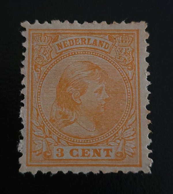 NVPH 34 ONGESTEMPELD
