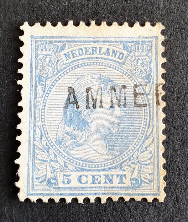 NVPH 35 LANGSTEMPEL AMMERSTOL