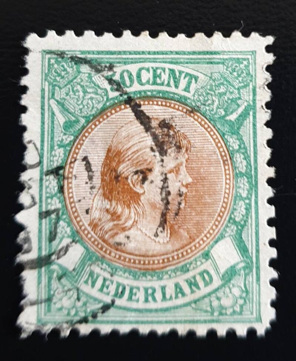 NVPH 45 GESTEMPELD
