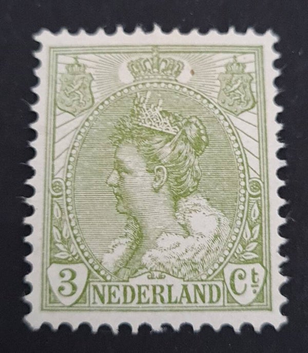 NVPH 57 ONGESTEMPELD