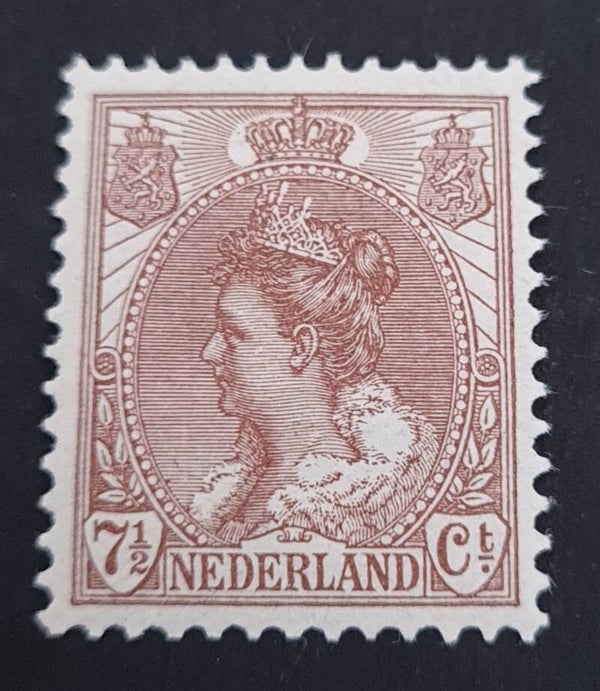 NVPH 61 ONGESTEMPELD