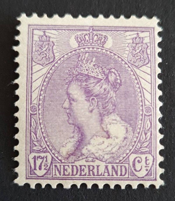 NVPH 66 ONGESTEMPELD