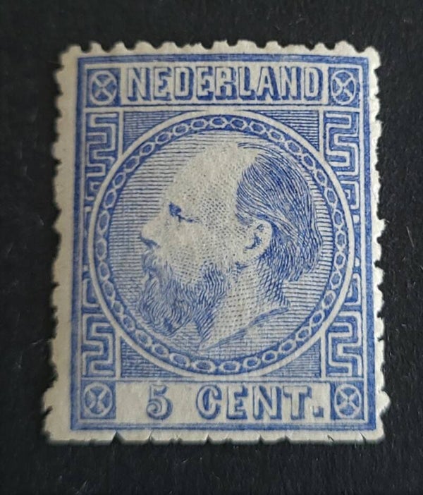 NVPH 7IIC ONGESTEMPELD(NG) + ATTEST