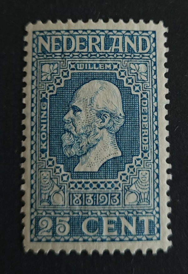 NVPH 96 ONGESTEMPELD