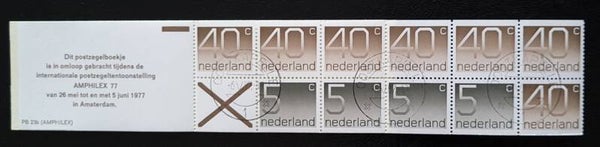 POSTZEGELBOEKJE PB 23B GESTEMPELD