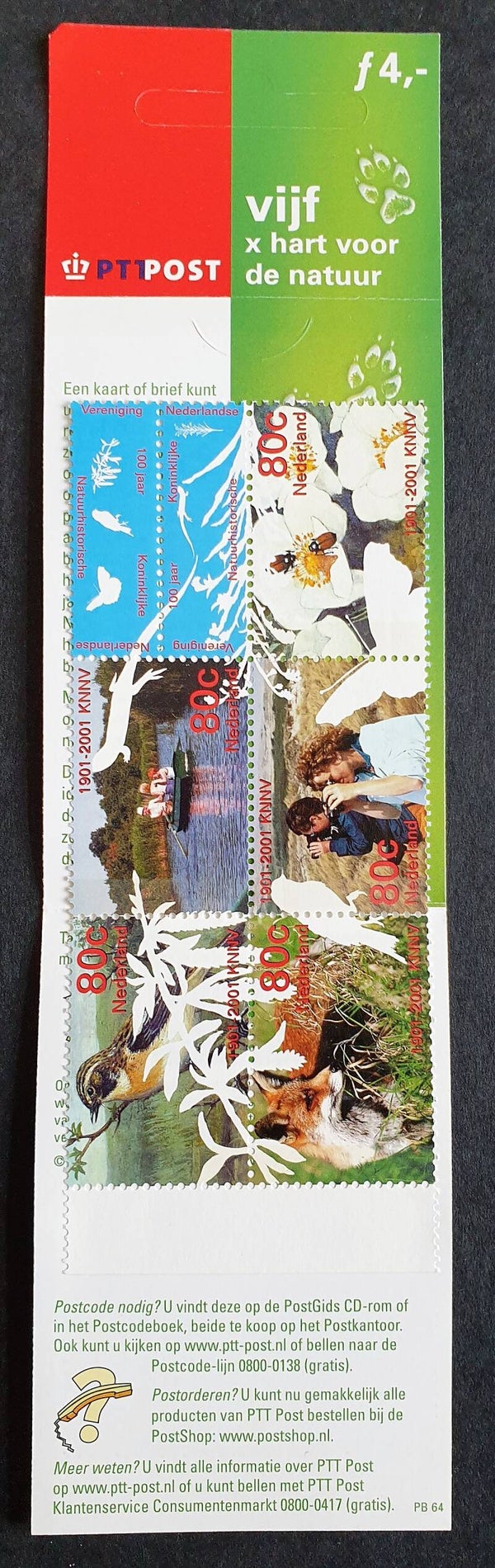 POSTZEGELBOEKJE PB 64 POSTFRIS