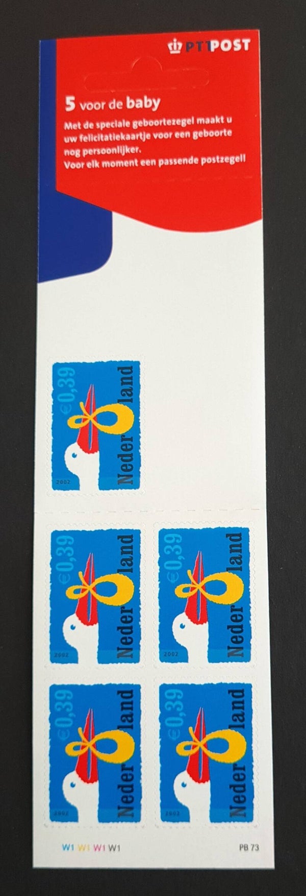 POSTZEGELBOEKJE PB 73 POSTFRIS