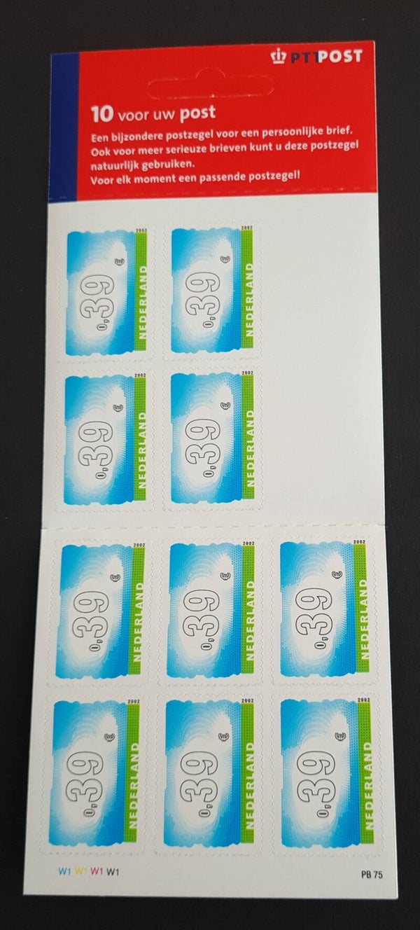 POSTZEGELBOEKJE PB 75 POSTFRIS