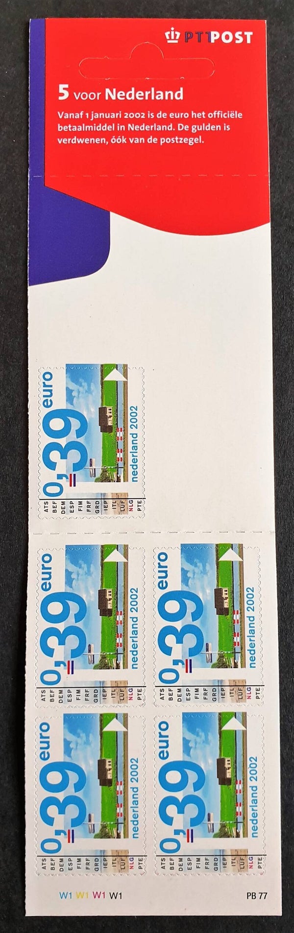 POSTZEGELBOEKJE PB 77 POSTFRIS