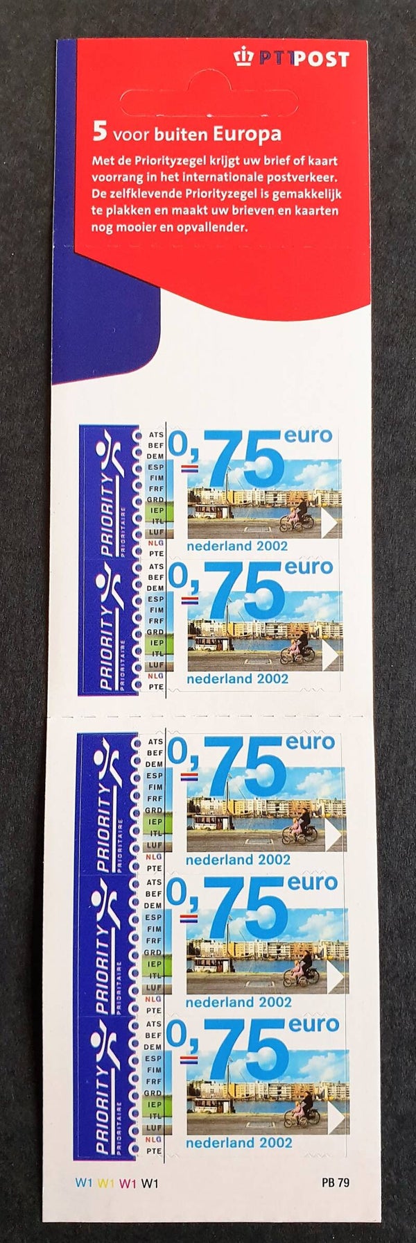 POSTZEGELBOEKJE PB 79 POSTFRIS