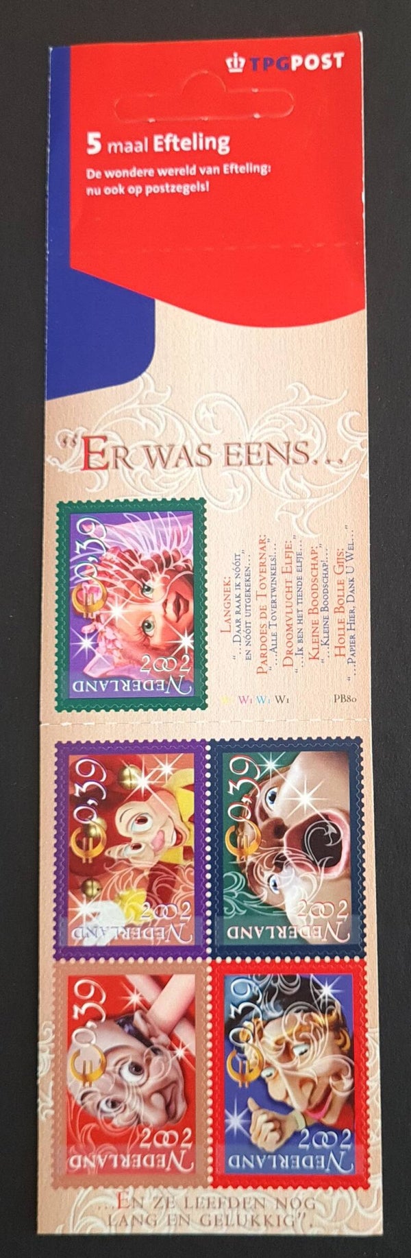 POSTZEGELBOEKJE PB 80 POSTFRIS