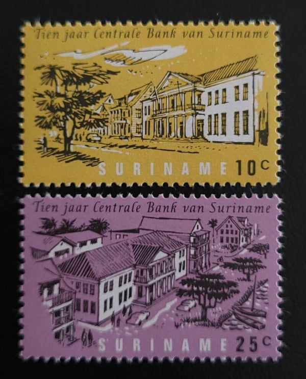 SURINAME NVPH 475-476 POSTFRIS
