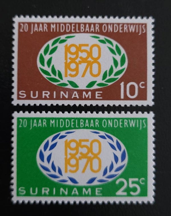 SURINAME NVPH 534-535 POSTFRIS