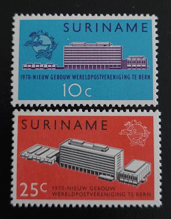 SURINAME NVPH 536-537 POSTFRIS