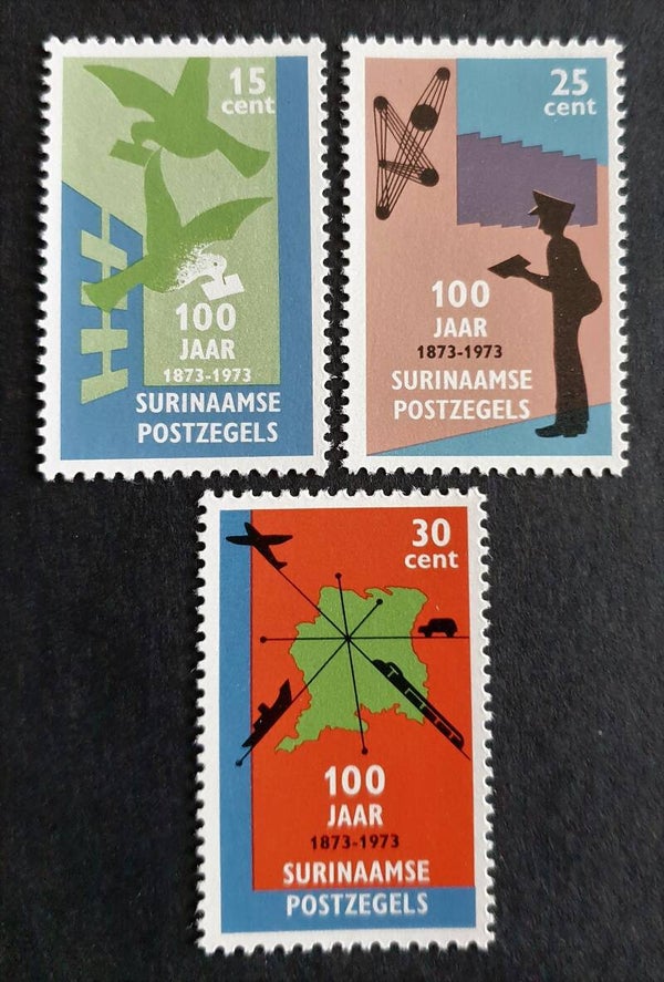 SURINAME NVPH 613-615 POSTFRIS