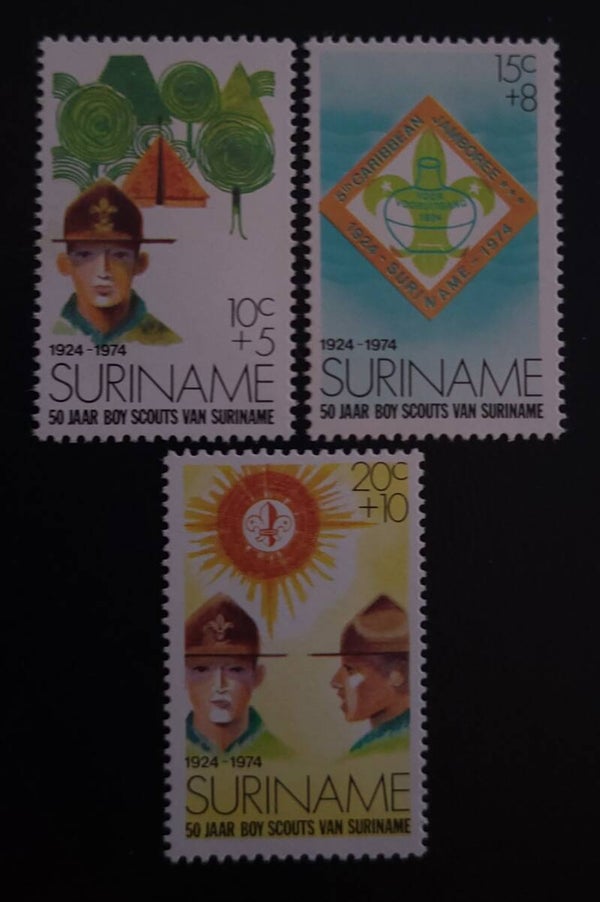 SURINAME NVPH 627-629 POSTFRIS