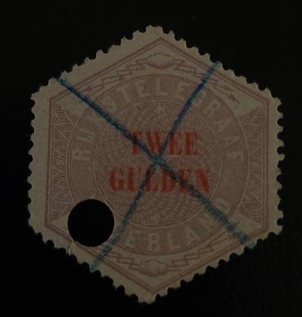 TELEGRAM 12 GESTEMPELD