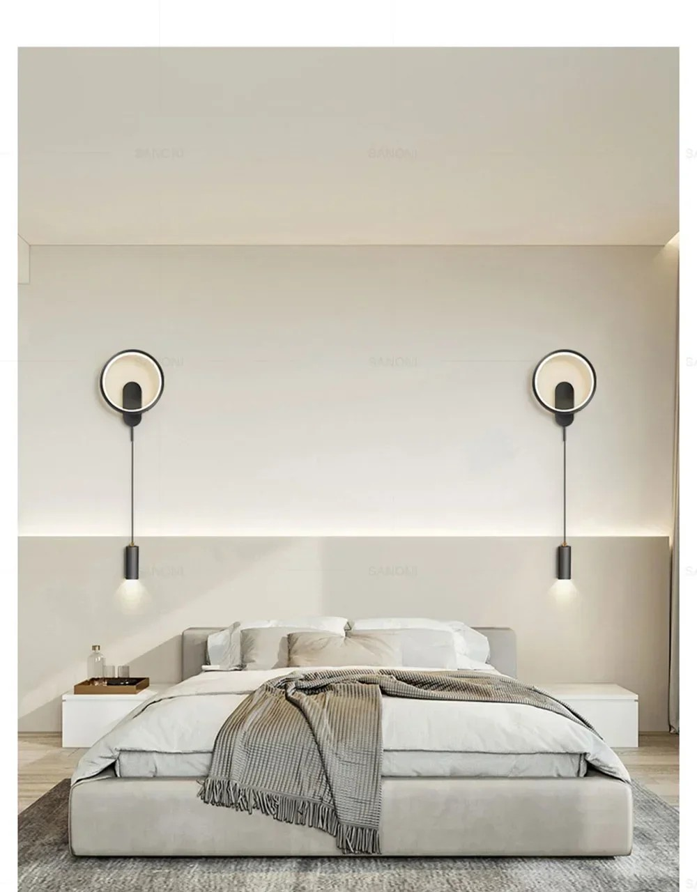 Modern Wall Lamp – Sleek Up & Down Lighting