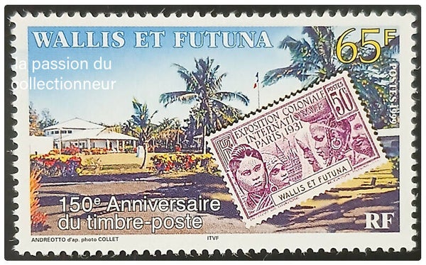 Timbre de Wallis et Futuna neuf numéro 534 ●