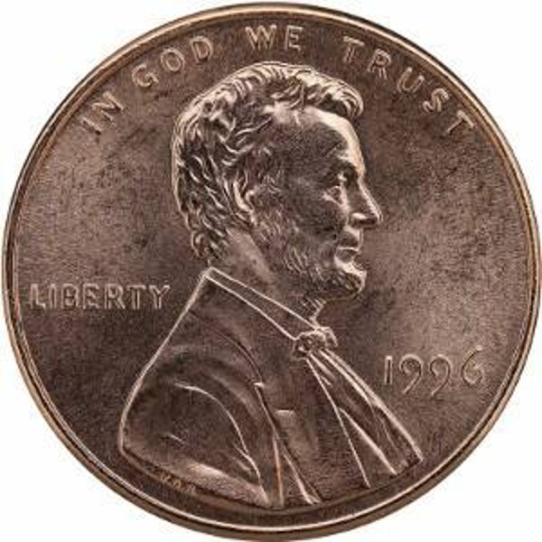 One cent d'Amérique année 1996