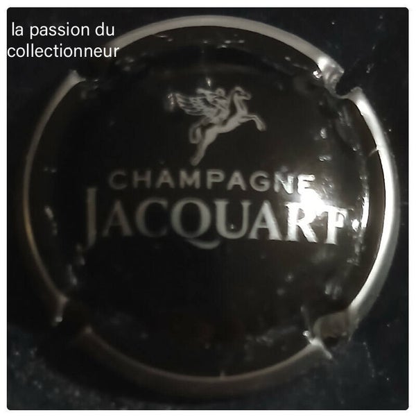Capsule de champagne Jacquart contour argent