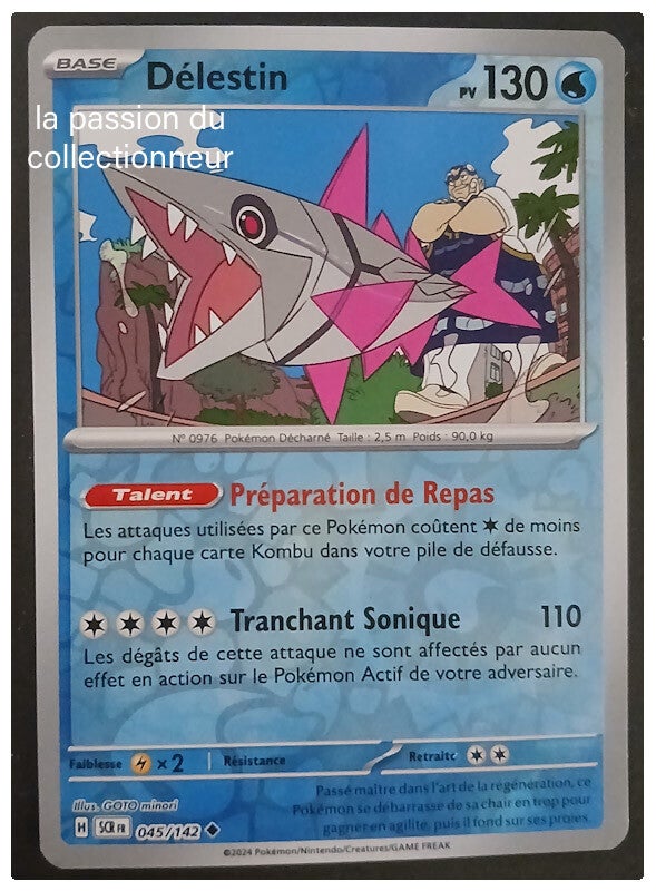 Cartes Pokémon de Délestin 045/142