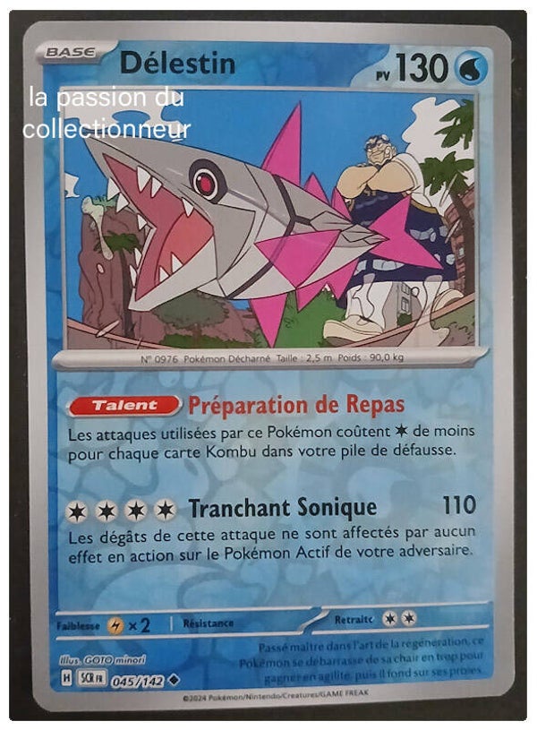 Cartes Pokémon de Délestin 045/142