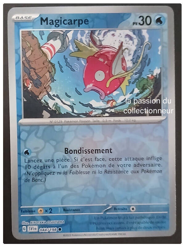 Carte pokémon de Magicarpe 044/198