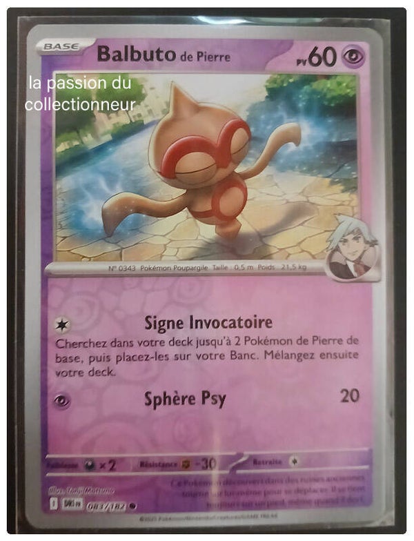 Carte pokémon de Balbuto 083/182