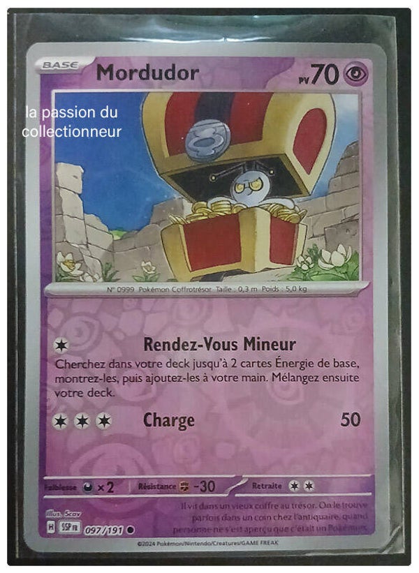 Carte pokémon de Mordudor 097/191
