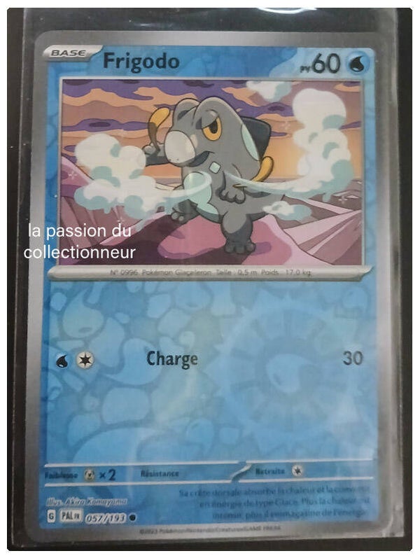 Carte pokémon de Frigodo 057/193