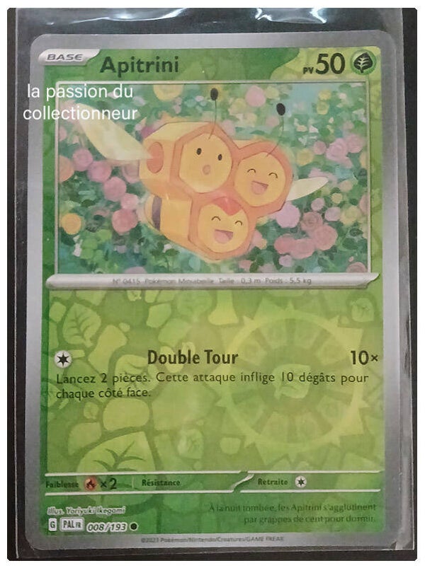 Carte pokémon de Apitrini 008/193
