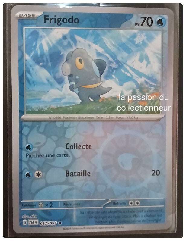 Carte pokémon de Frigodo 017/091