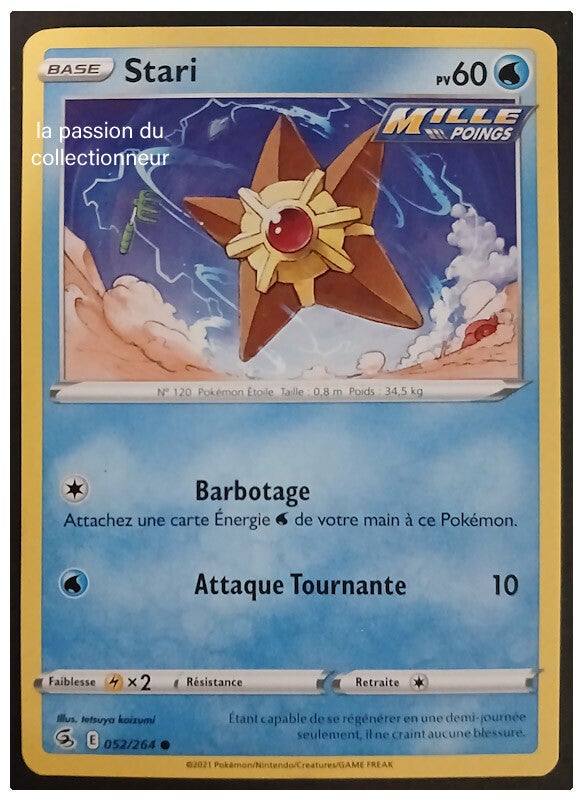 Carte pokémon de Stari 052/264