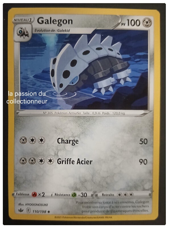 Carte pokémon de Galegon 110/198