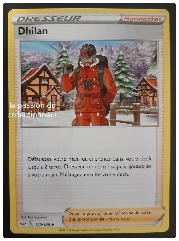 Carte pokémon de Dhilan 150/198