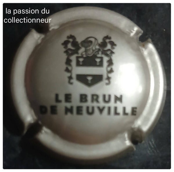 Capsule de champagne Le Brun de Neuville gris