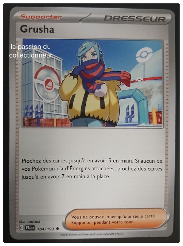 Carte pokémon de Gruha 184/193