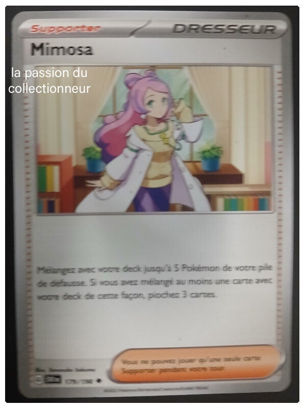 Carte pokémon de Mimosa 179/198