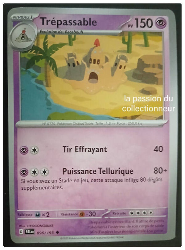 Carte pokémon de Trépassable 096/193