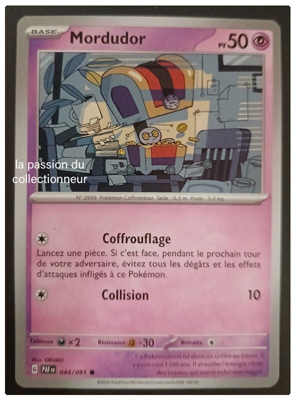 Carte pokémon de Mordudor 044/091