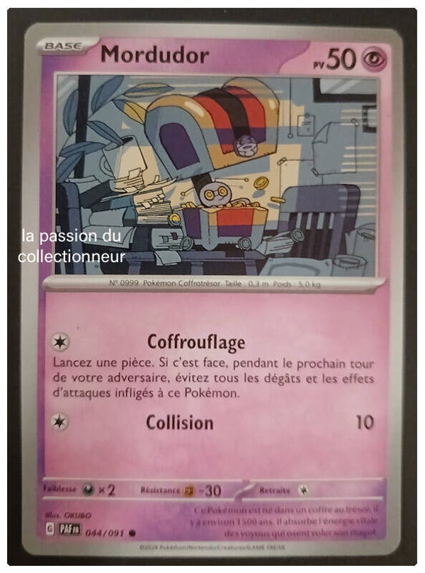 Carte pokémon de Mordudor 044/091