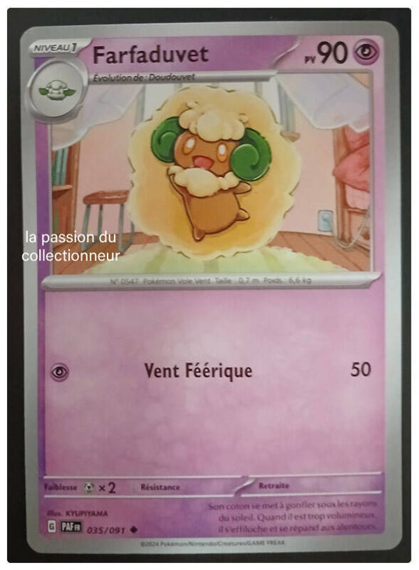 Carte pokémon de Farfaduvet 035/091