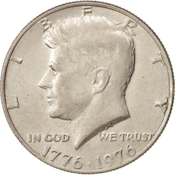 Half dollars américains année 1976
