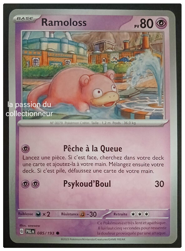 Carte pokémon de Ramoloss 085/193